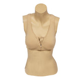 Genie Zip Padded Bra Nude / Medium - Mail Order -As Seen On TV